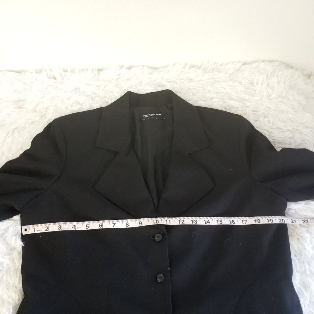 Jones New York Jacket Blazer 3 Button Size Medium M Career - Picture 6 of 6